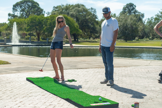 5 Creative Ways to Enjoy Our Golf Putting Game at Home