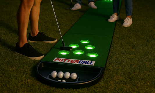 How to DIY Backyard Game Night with PutterBall LED Lights