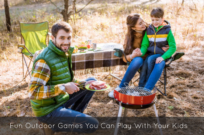Fun Outdoor Games You Can Play With Your Kids.