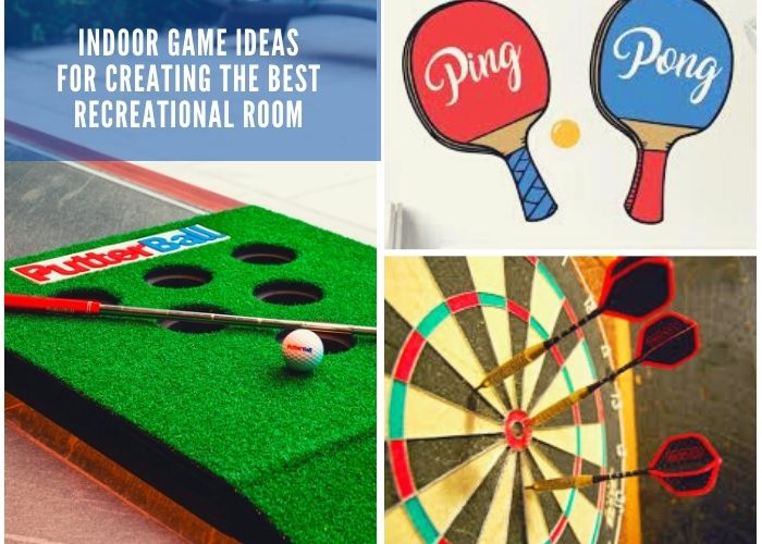 3 Indoor Game Ideas for Creating the Best Recreational Room
